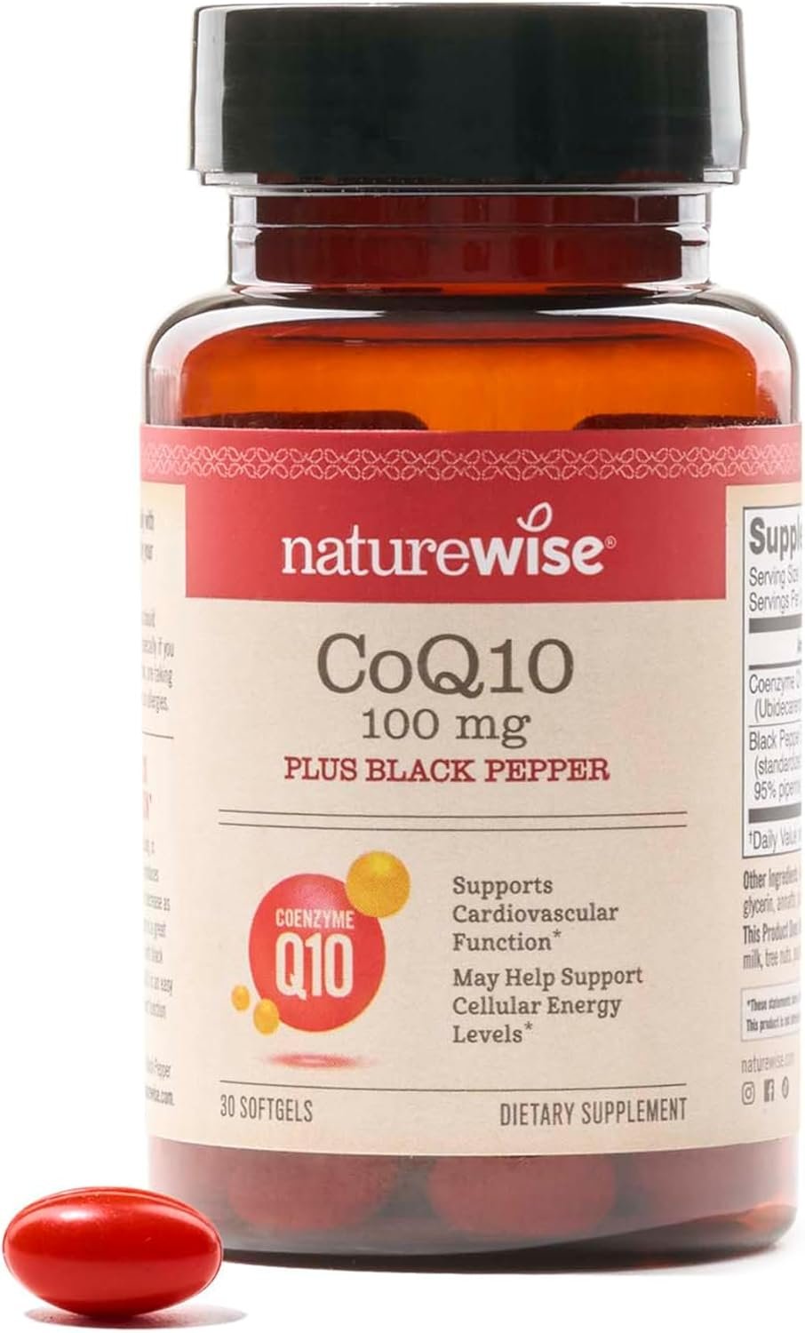 Nordic Naturals CoQ10 Ubiquinol Sport longevity supplement